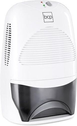 Portable Mid-Size Thermo-Electric Dehumidifier for 2,200 Cubic Ft Room w/ 2L Water Tank - Lot 107