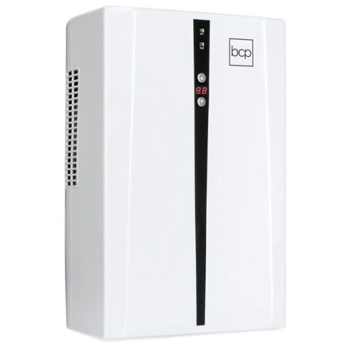 Portable Thermo-Electric Dehumidifier for 2,200 Cubic Ft Room w/ 2L Tank, Auto Humidistat - Lot 350