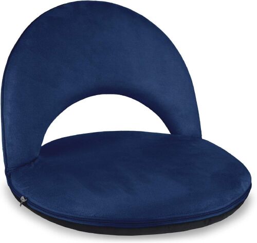 Multipurpose Adjustable Floor Chair Cushioned Recliner - Lot 602