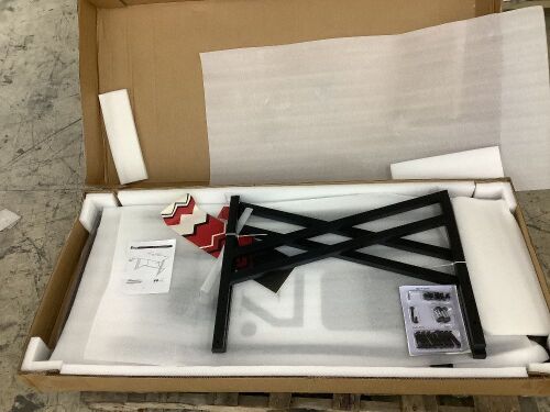 Modern Black Office Desk  - Lot 140