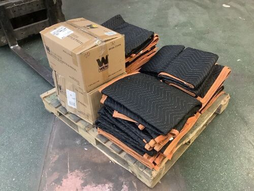 Lot of (30) WEN Moving Blankets, 2 Sizes - Lot 586
