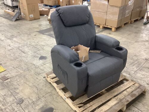 Power Lift Recliner Chair with Heat & Massage  - Lot 59