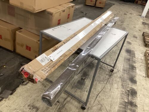 Outdoor Patio Roller Shade 8' x 6'  - Lot 471
