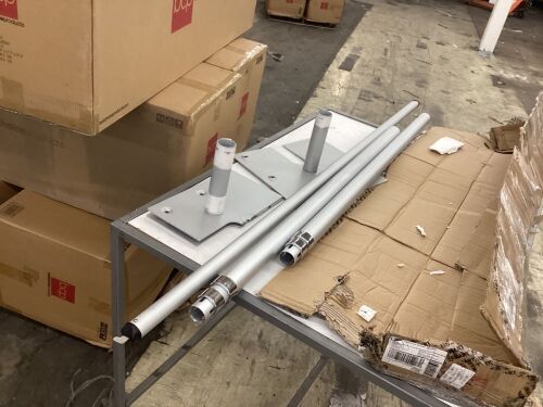 Portable Backdrop Stand - Missing Hardware  - Lot 671