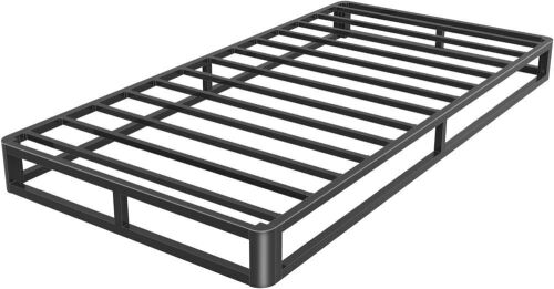 6 Inch Twin Bed Frame with Round Corner Edges - Lot 425