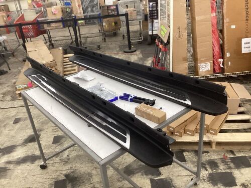 Running Boards, Unknown Fit  - Lot 595