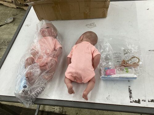 Lot of (2) Baby Dolls  - Lot 409