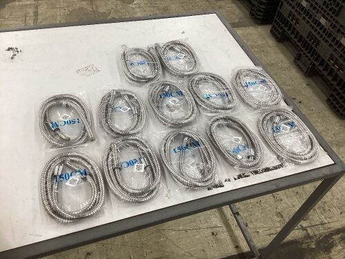 Lot of (12) Shower Head Hose - Lot 519