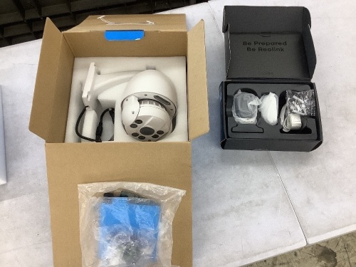 Reolink RLC-423-5MP PTZ Camera, and Reolink Argus Pro Camera. Untested Returns - Lot 573