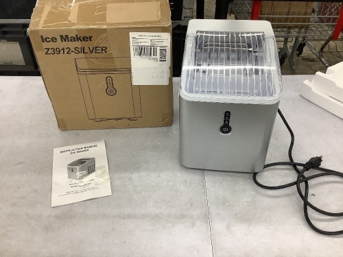 ZAFRO Countertop Ice Maker, 26 lbs per day - Lot 427