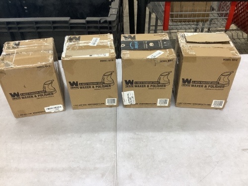 Lot of (4) WEN 6010 6-inch Random Orbit Waxer / Polishers - Lot 229