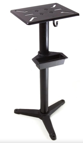 WEN 4288T Cast Iron Bench Grinder Pedestal Stand with Water Pot - Lot 164
