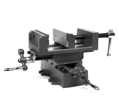 WEN CV414 4.25 in. Compound Cross Slide Industrial Strength Benchtop and Drill Press Vise - Lot 537