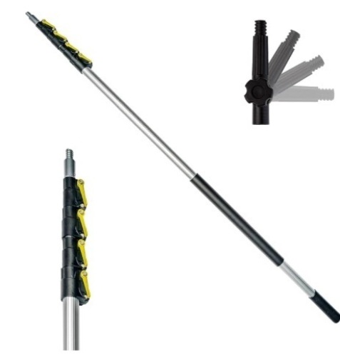 DOCAZOO, 30 ft Reach, 6 to 24 ft Telescoping Extension Pole  - Lot 183