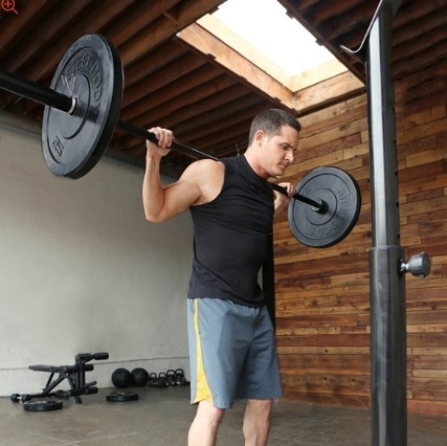 7' 45Lb olympic barbell-600lb capacity - Lot 213