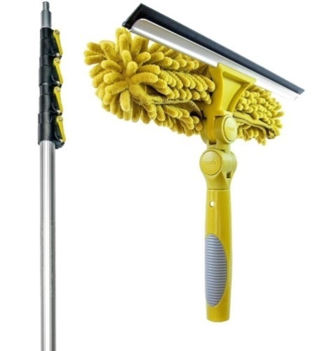 Docapole extension up to 30" with window cleaning attachment - Lot 112