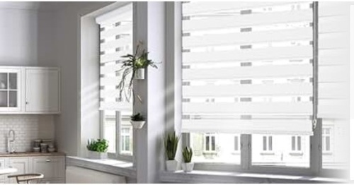 Persilux cordless zebra blinds 72"x72" - Lot 116