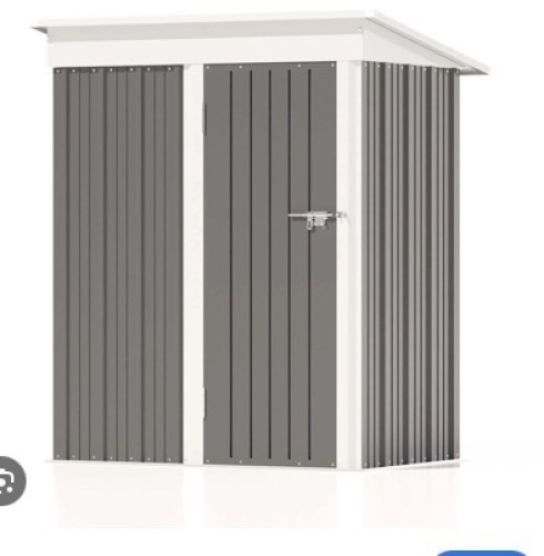 Patiowell metal shed - Lot 83