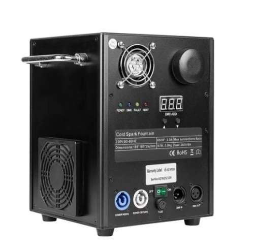 650W Cold Spark Machine, parties, concerts entertainment - Lot 85