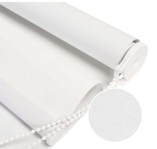 Joydeco 100% Blackout Fabric Roller Window Blinds 70x75" - Lot 240