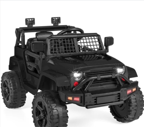 12V Kids Ride-On Truck Car w/ Parent Remote Control, Spring Suspension - Lot 259