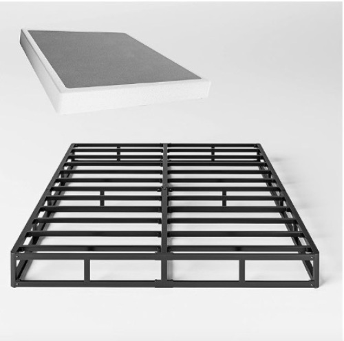 Full Box Spring 5 Inch High Profile Strong Metal Frame Mattress Foundation, Quiet Noise-Free,Easy Assembly, 3000lbs Max Weight Capacity - Lot 155