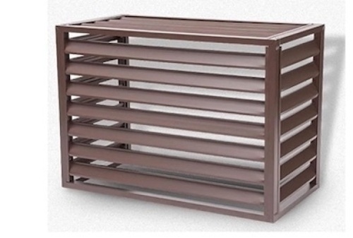Air conditioner hood-perfectly hide bulky units - Lot 357