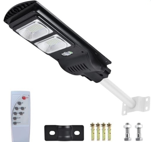 Solar Flood Street Light Dusk to Dawn, Security Lighting lot of 2 - Lot 485