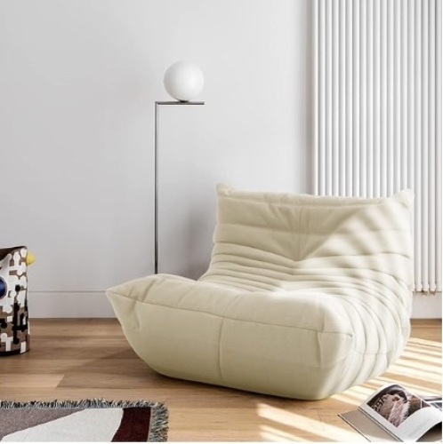 Sofa Accent Chair for Living Room Bedroom Salon Office,soft leather - Lot 90
