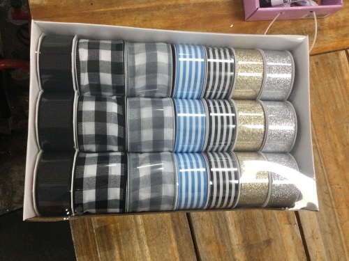 Assorted Ribbons 21ct - Lot 2743