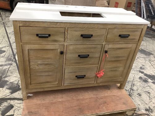 Large Bathroom Vanity  - Lot 42
