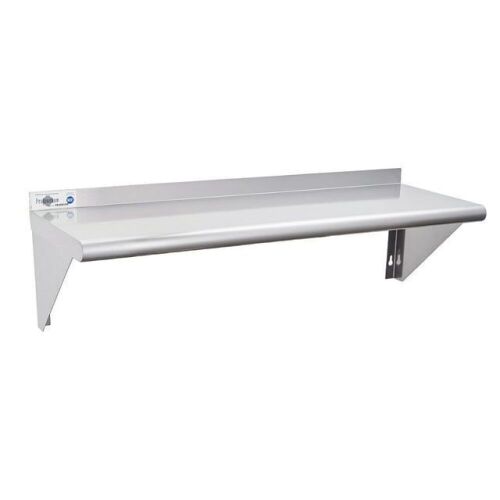 Profeeshaw 12" x 72" 345 lb Commercial NSF Stainless Steel Shelf  - Lot 130