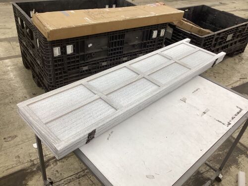 Wood Room Divider  - Lot 266