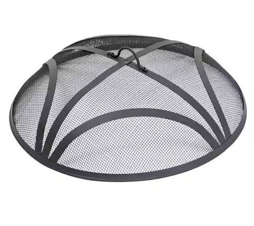 Sunnydaze Decor 22 in. Steel Mesh Fire Pit Screen  - Lot 344
