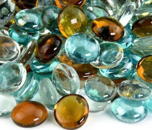 Fire Pit Essentials 10 lbs. of Shabby Chic 1/2 in. Blended Fire Glass Beads  - Lot 428