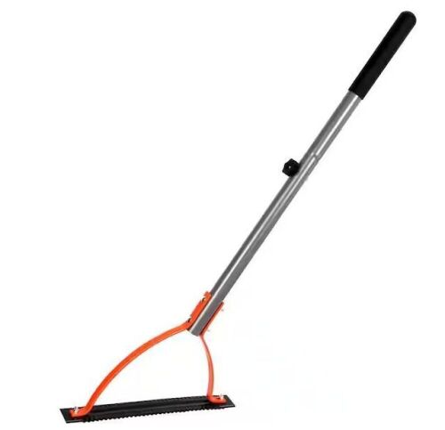 WaLensee 41 in. Steel Handle Serrated Double-Edged Blade Weed Grass Cutter - Lot 509