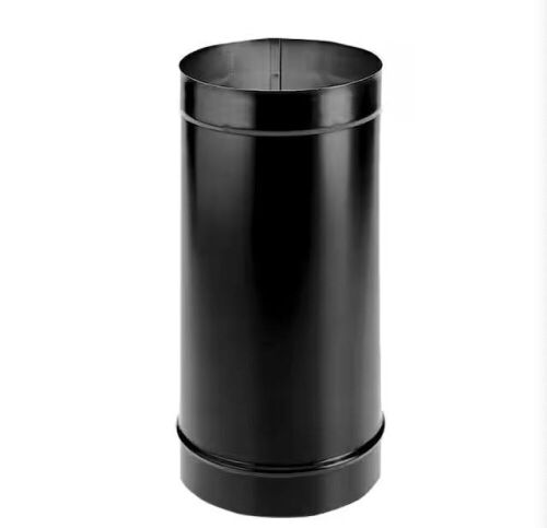 Lot of (2) DuraVent DuraBlack 6 in. x 24 in. Single-Wall Chimney Stove Pipe  - Lot 519
