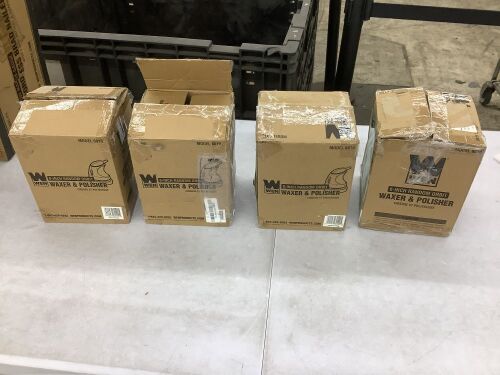 Lot of (4) WEN 6010 6-inch Random Orbit Waxer / Polisher - Lot 598