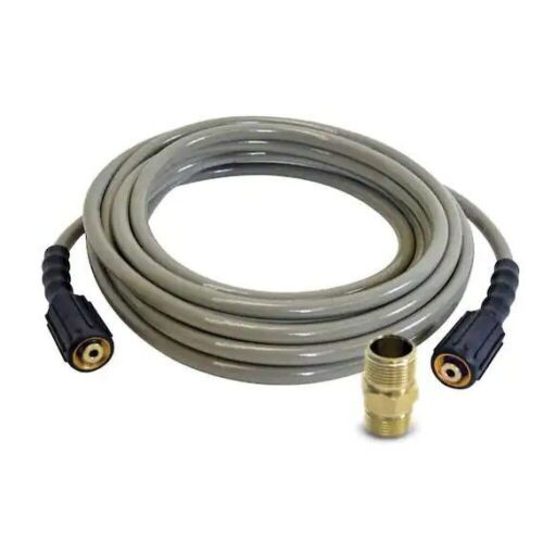 Simpson MorFlex 1/4 in. x 25 ft. Replacement/Extension Hose with M22 Connections for 3300 PSI Cold Water Pressure Washers - Lot 205