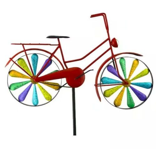 Red Carpet Studios 51 in. Metal Rainbow Bike Spinner - Lot 289
