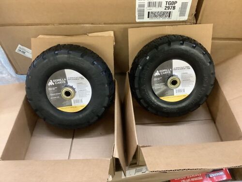 Lot of (2) Gorilla 10 in. No Flat Replacement Tire - Lot 339