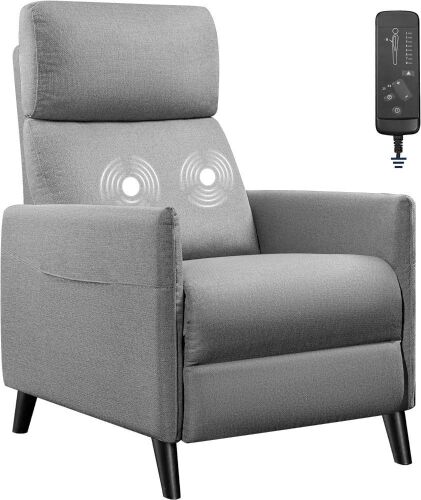 Fabric Recliner Massage Chair  - Lot 80