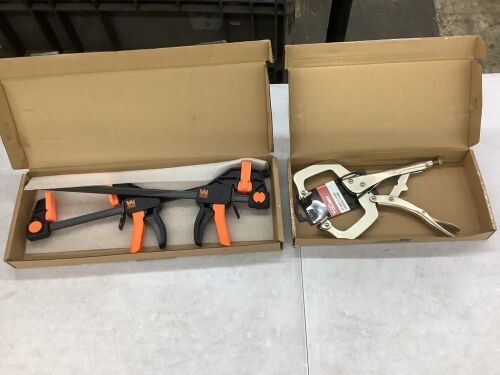Lot of WEN Clamps  - Lot 689