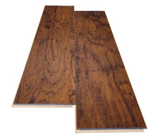 TrafficMaster Saratoga Hickory 7 mm T x 7.6 in. W Laminate Wood Flooring (24.2 sqft/case)  - Lot 576