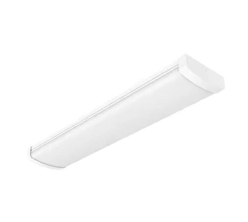 Metalux 4 ft. Selectable CCT and Lumen 10.5 in. W Commercial Wrap Light  - Lot 732