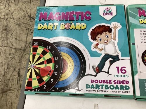 Lot of (2) Play Pronto Magnetic Dart Board  - Lot 686