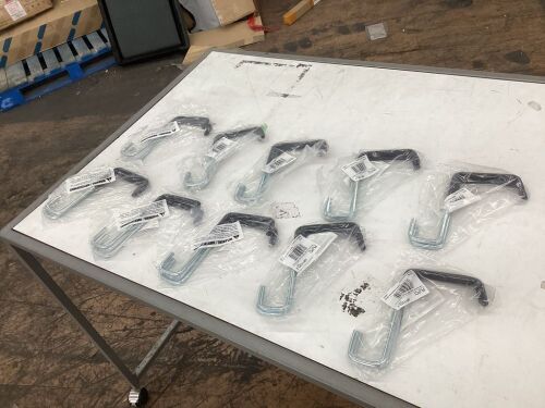 Lot of (10) Screw-In Super Dafter Hanger 3/8" x 8", 2 Pack  - Lot 337