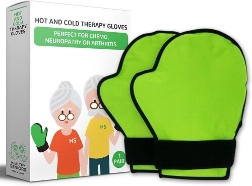 Lot of (6) Healthy Seniors Hot and Cold Therapy Gloves - Lot 701