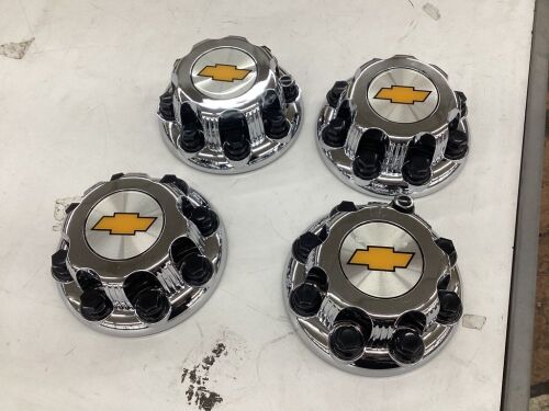 Chevy Wheel Center Caps, Set of 4  - Lot 233