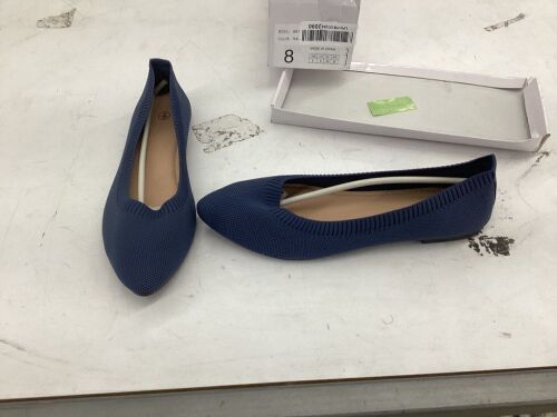 Womens Flats, Size 8  - Lot 561
